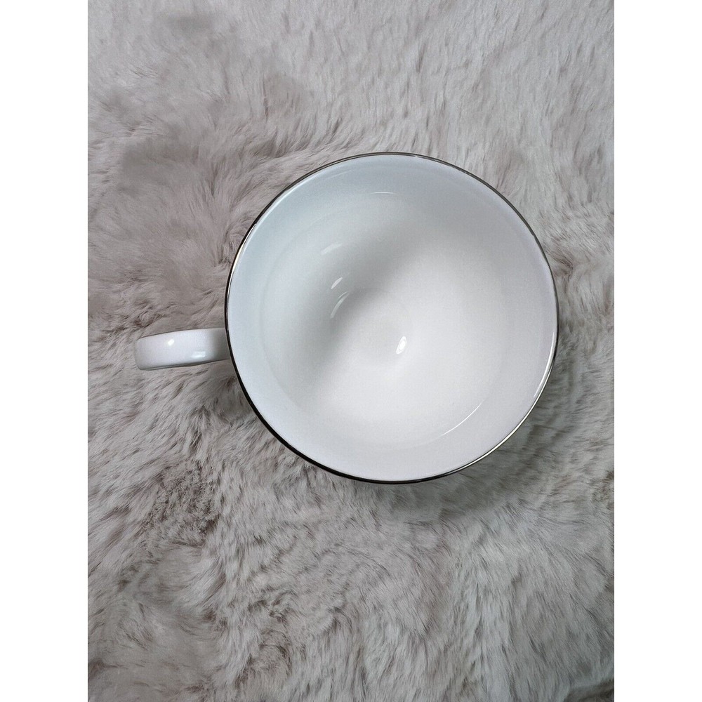 Lenox‎ 283590 Pearl Platinum Teacup, Cup, White - Picture 3 of 5